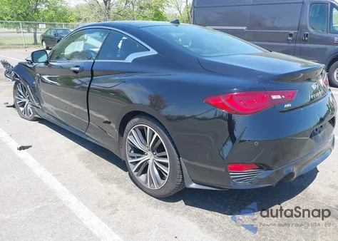 2017 Infiniti Q60 3.0T Premium z USA, uszkodzony, nr VIN JN1EV7EL5HM550062